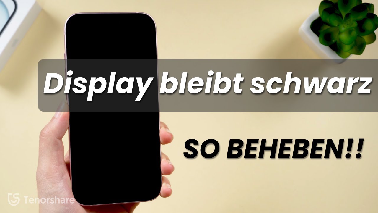 Handy Display Schwarzer Fleck Wird Immer Größer iPhone Bildschirm schwarz aber funktioniert? So beheben | iPhone