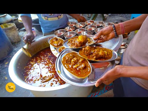 Most Famous Singh Hotel Mutton Rs. 130/- Only l स्वादिष्ट और सस्ता मटन l Patna Street Food