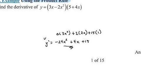 3.3 Product and Quotient Rules and Higher-Order Derivatives-1