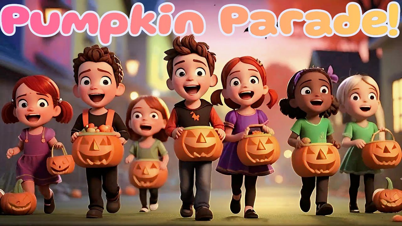 Pumpkin Parade | Fun Halloween Song for Kids | Trick or Treat Nursery ...