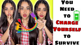 You Need to Charge Yourself to Survive #funnyshorts #ytshorts #shorts