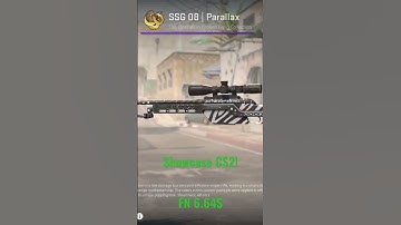SSG 08 | Parallax in Counter Strike 2 🔫🔥 #skins #cs2 #counterstrike #counterstrike2 #csgo #ssg
