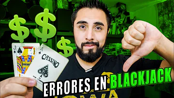 ¿Qué no hacer en el blackjack?