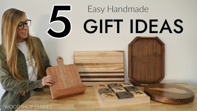 4 Easy DIY Woodworking Gift Projects!!! 