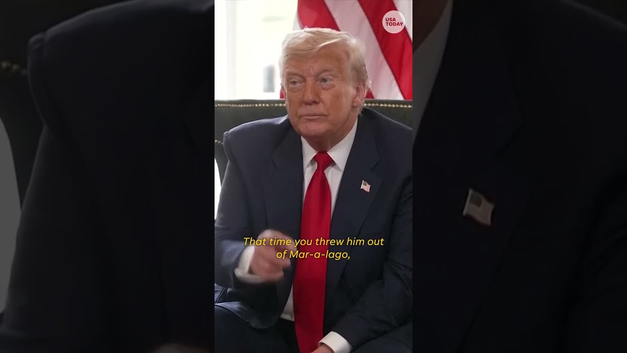 President Donald Trump Explains His Falling Out With Jeffrey Epstein