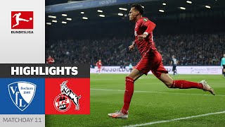 Selke Saves Important Point | VfL Bochum - 1. FC Köln 1-1 | Highlights | MD 11 – Bundesliga 2023/24