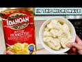 How to make idahoan instant mashed potatoes in the microwave