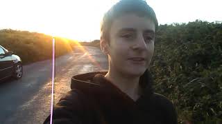 SUNSET VLOG (AMAZING SUNSET) WOOLACOMBE BEACH!!