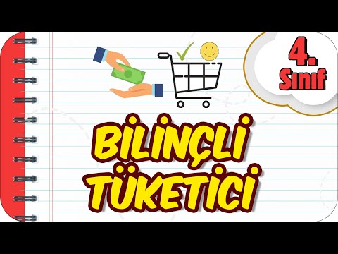 Bilinçli Tüketici / Kolay Konu Anlatımı 📕 4.Sınıf Sosyal #2023