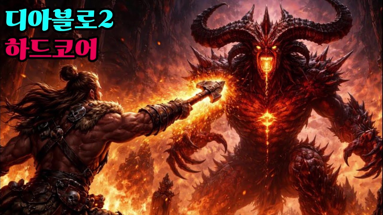 [디아2 하코] 맨땅 노거래 투척바바 3일차 묻지도 따지지도 말고 파밍해서 득해야 한드아