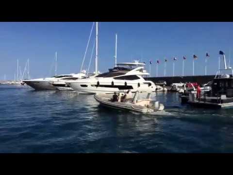 Live :Arriving at Sainte-Maxime by Ferry from Saint-Tropez - YouTube