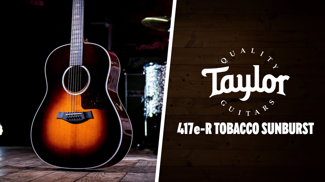 Peach Picks | Taylor 400 Series | 417e-R Tobacco Sunburst Top