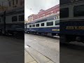 The Presidential CSX Passenger Train Passes Through City of Saint Marys, WV