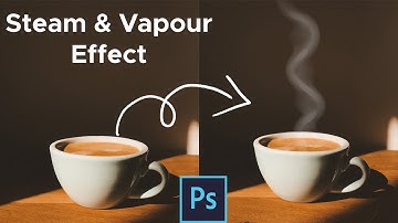 How to add Steam and Vapour Effect in Photoshop - Photoshop for Beginners Tutorial