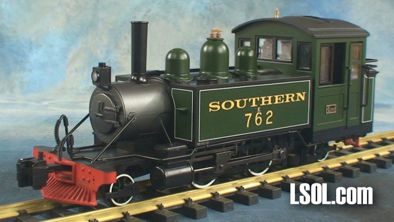 Garden Trains: UnBoxing - Bachmann 2-4-2T Lyn Steam Locomotive 