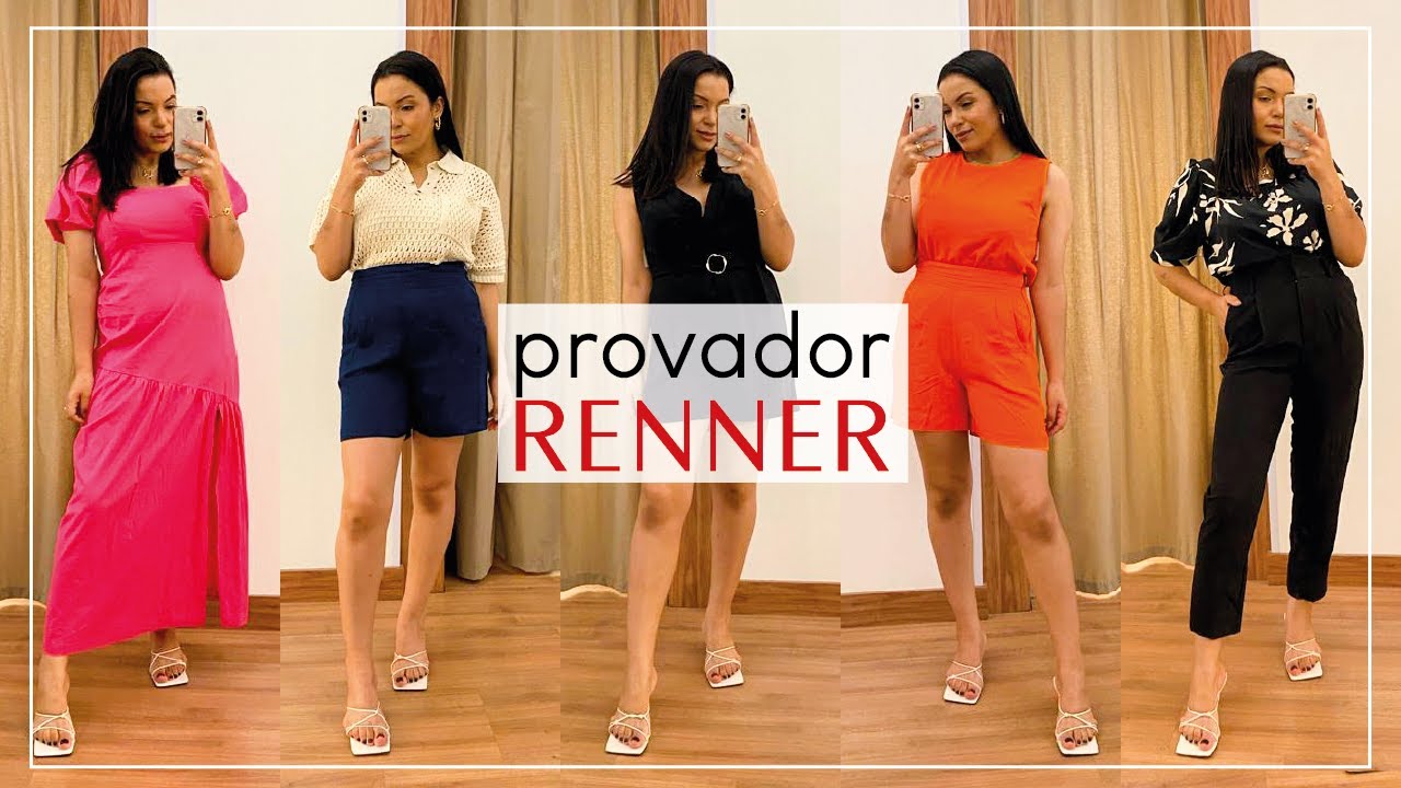 Maratona de Looks no Provador da Renner | Novidades | Cupom de desconto
