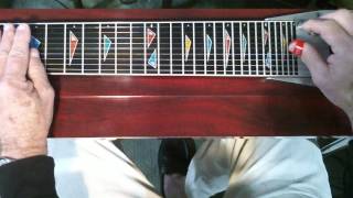Video thumbnail of "Above and Beyond steel guitar intro"