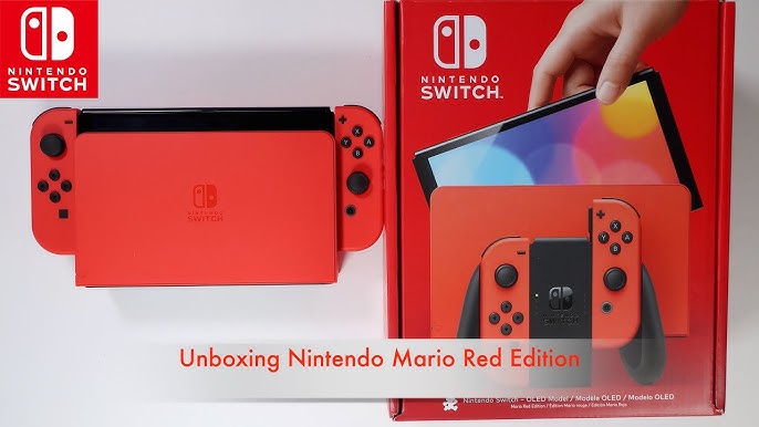 Nintendo Switch OLED Bundle – Red/Blue Edition