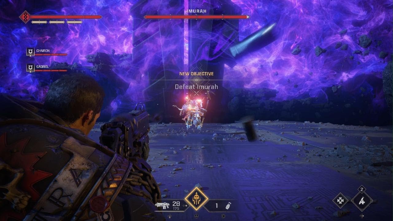 Warhammer 40000: Space Marine 2 Imurah Final Boss fight ,Normal ...