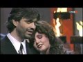 Sarah Brightman and Andrea Bocelli - 'POR TI VOLARE' Live