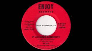 Bliss - If You Need Somebody [Enjoy] 1981 Modern Soul Funk 45