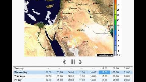 Spatio-temporal data Example 2