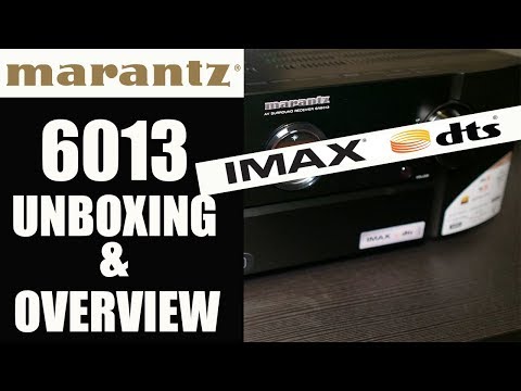 MARANTZ SR6013 Unboxing and Overview | IMAX ENHANCED