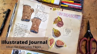 How to Make Pages of Everyday Items in Your Illustrated Journal
