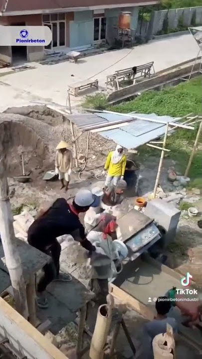 Sebelum dan sesudah kenal beton readymix #shorts