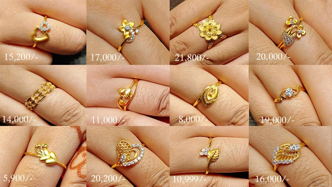 Unique lightweight Gold Rings and Gemstone finger Ring Design with Weight &  Price | LIFESTYLE GOLD | Unique lightweight Gold Rings and Gemstone finger Ring  Design with Weight & Price | LIFESTYLE