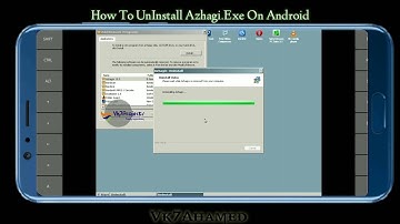 How To UnInstall Azhagi.Exe On android || Vk7projects || Exagear Windows Emulator