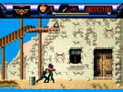 Judge Dredd Sega Mega Drive Genesis Walkthrough 004