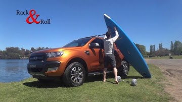 Rack & Roll loading Hobie Eclipse 12.0