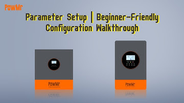 How to Configure POW-HVM6.2KP and POW-HVM11KP Inverters | Step-by-Step Instructions