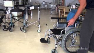 【中古】アルミ自走用折りたたみ車椅子　キックル(KICKLLE)　750397