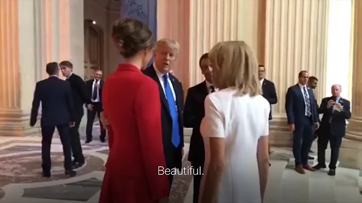 Trump to Brigitte Macron: 'you're in such great shape' - DayDayNews