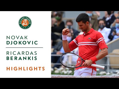 Novak Djokovic vs Ricardas Berankis - Round 3 Highlights I Roland-Garros 2021