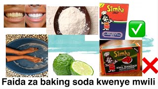 FAIDA ZA BAKING SODA KWENYE MWILI/ FAIDA ZA BAKING SODA KWA UREMBO.