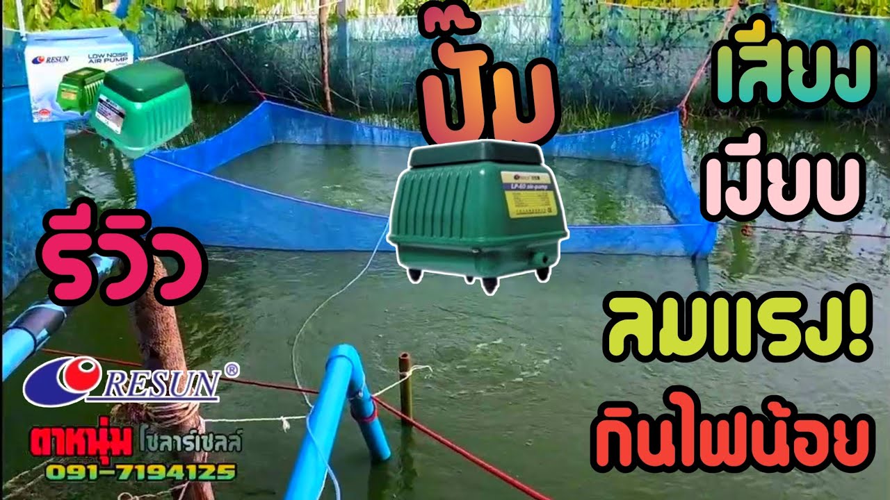 Resunปั้มอ็อกซิเจน LP-60 เสียงเงียบ