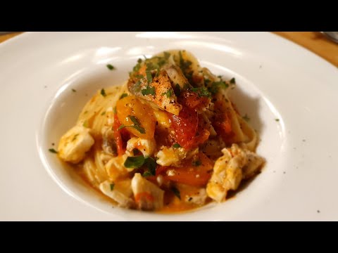 Fettuccine con pomodorini