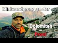 Miniwanderung an der Dolomiten Front Col di Lana