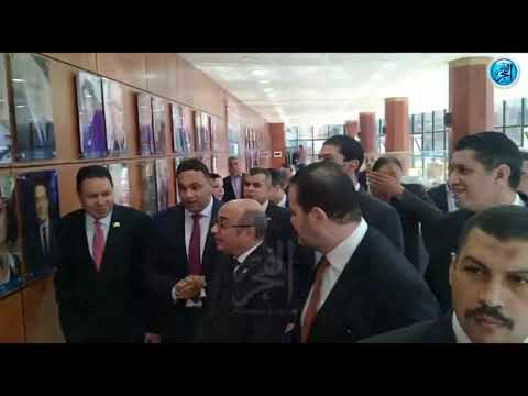وزير العدل يتفقد متحف اعلام الدقهلية بصحبة محافظ الدقهلية ونوابها