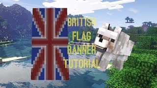 Minecraft PE - Union Jack On Banner Tutorial