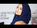 Wedding Hijab Shawl Wrapping Styles For Wedding Step By Step