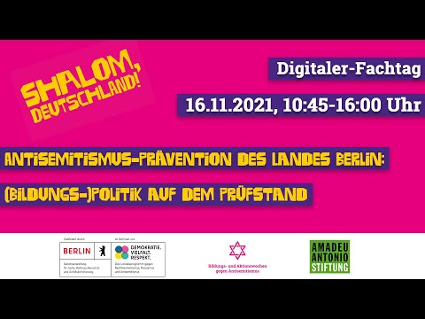 Fachtagung: Antisemitismus-Prävention des