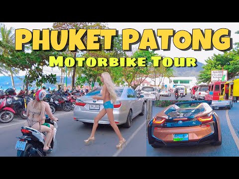 【?? 4K】Phuket Motorbike Tour | Ride Patong Adventure Thailand