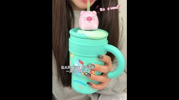 The straw in the same deskmate can talk, it