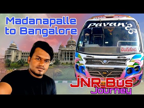 Madanapalle to Bangalore | JNR Bus Journey | Via Kolar | #vlogs #travel