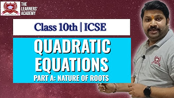 Quadratic Equations | Part A | Factorisation | Class 10th | ICSE | CBSE | Maths | Chapter 5