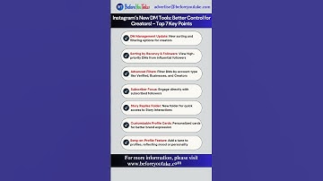 @instagram New DM Tools Better Control for Creators! | #technews #instagram #reels #update #ytshorts